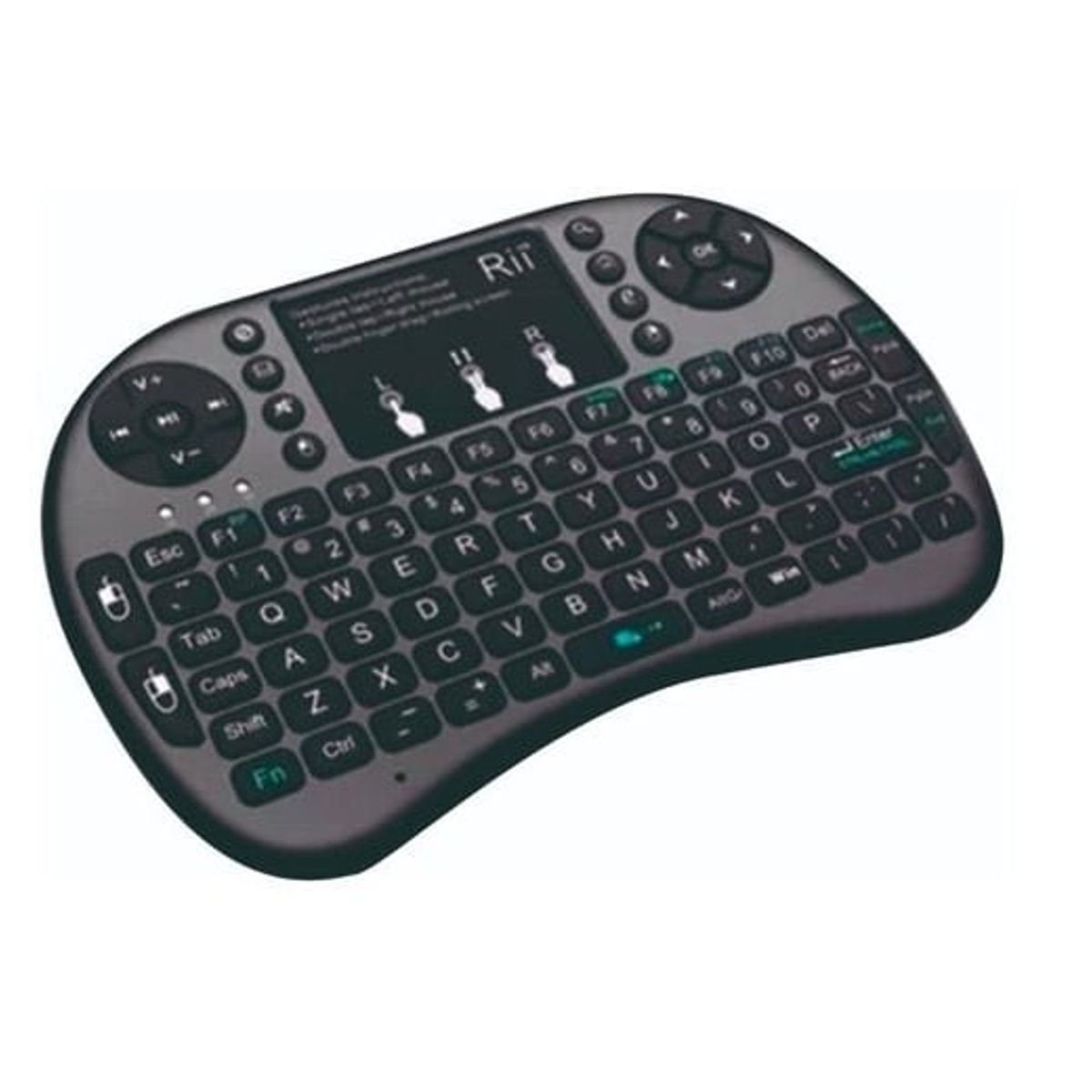 GENERICO - Mini Teclado Recargable Air Mouse No Utiliza Pilas Touch