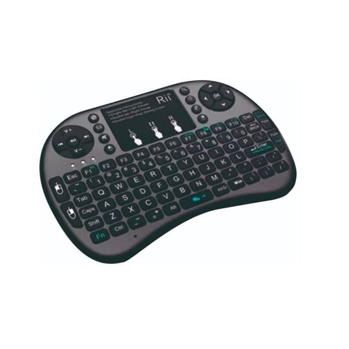 GENERICO - Mini Teclado Recargable Air Mouse No Utiliza Pilas Touch