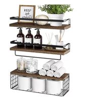 Repisas Flotantes Para Montaje En Pared Kit X3 Estantes