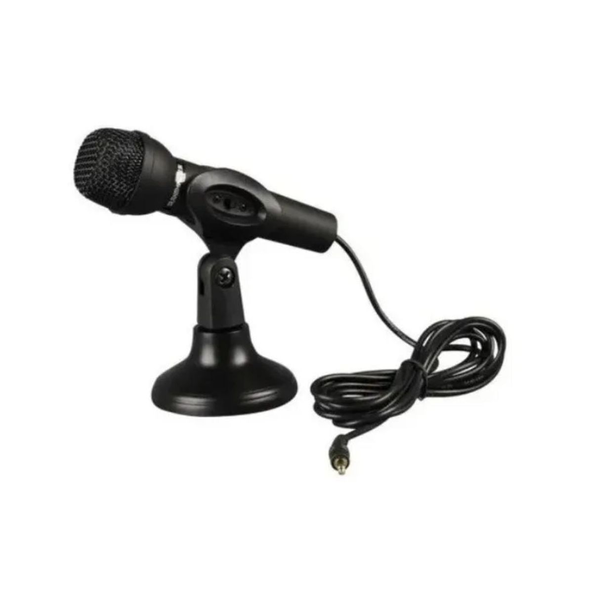 GENERICO - Microfono Plug 3.5 Pc Notebook Con Pedestal Incluido