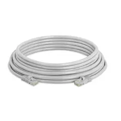 GENERICO - Cable de red 10 metros categoria 5 Rj45 Lan Gris