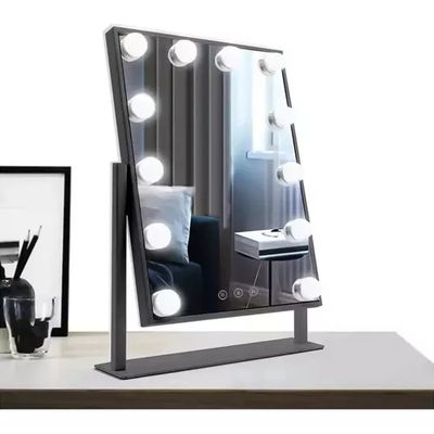 Imagen 2 del producto Espejo Maquillaje Tocador Profesional Led 12 Luces Usb 360°