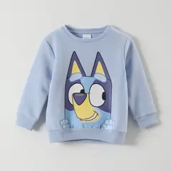 BLUEY - Poleron Niño Exciting Celeste