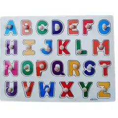 GENERICO - Set encaje didactico madera letras