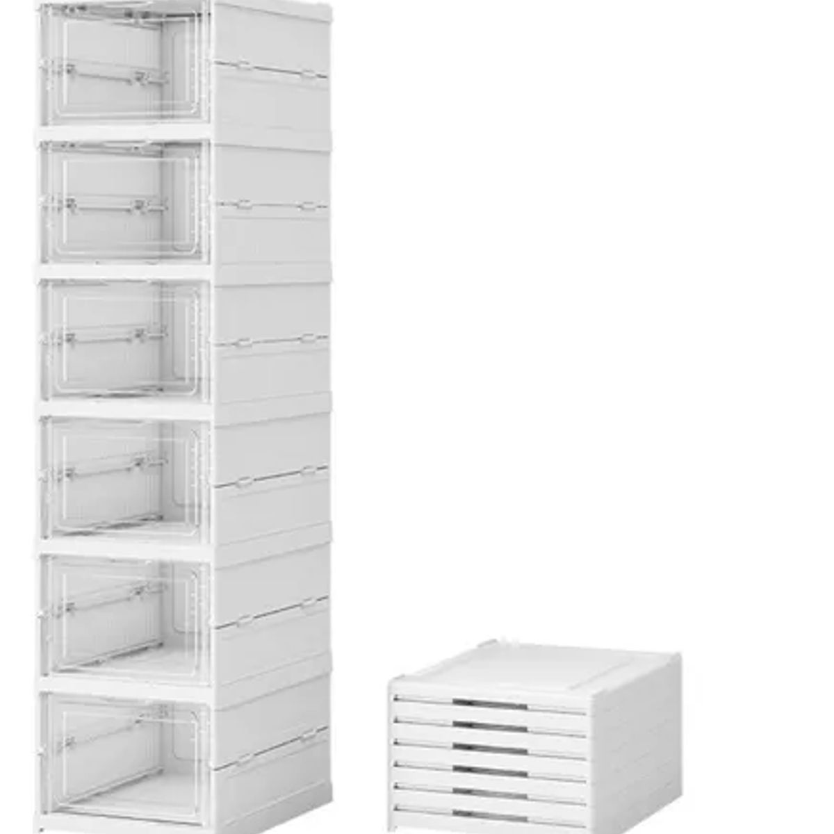 GENERICO - Caja Organizadora De Zapatos Firmes 6 Niveles Zapatera