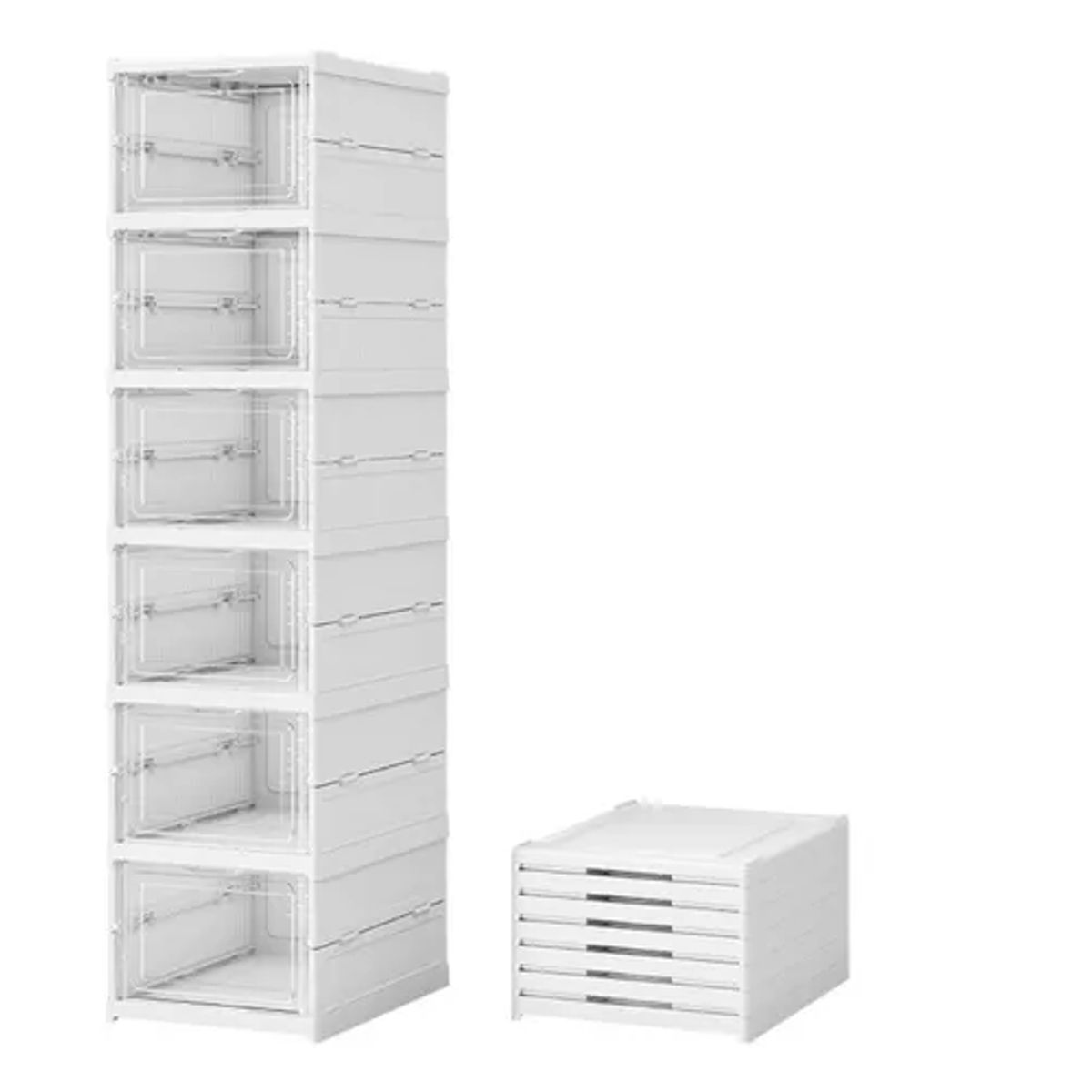 GENERICO - Caja Organizadora De Zapatos Firmes 6 Niveles Zapatera