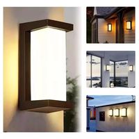 Aplique Moderno Ip65 Iluminación Decorativa Exterior