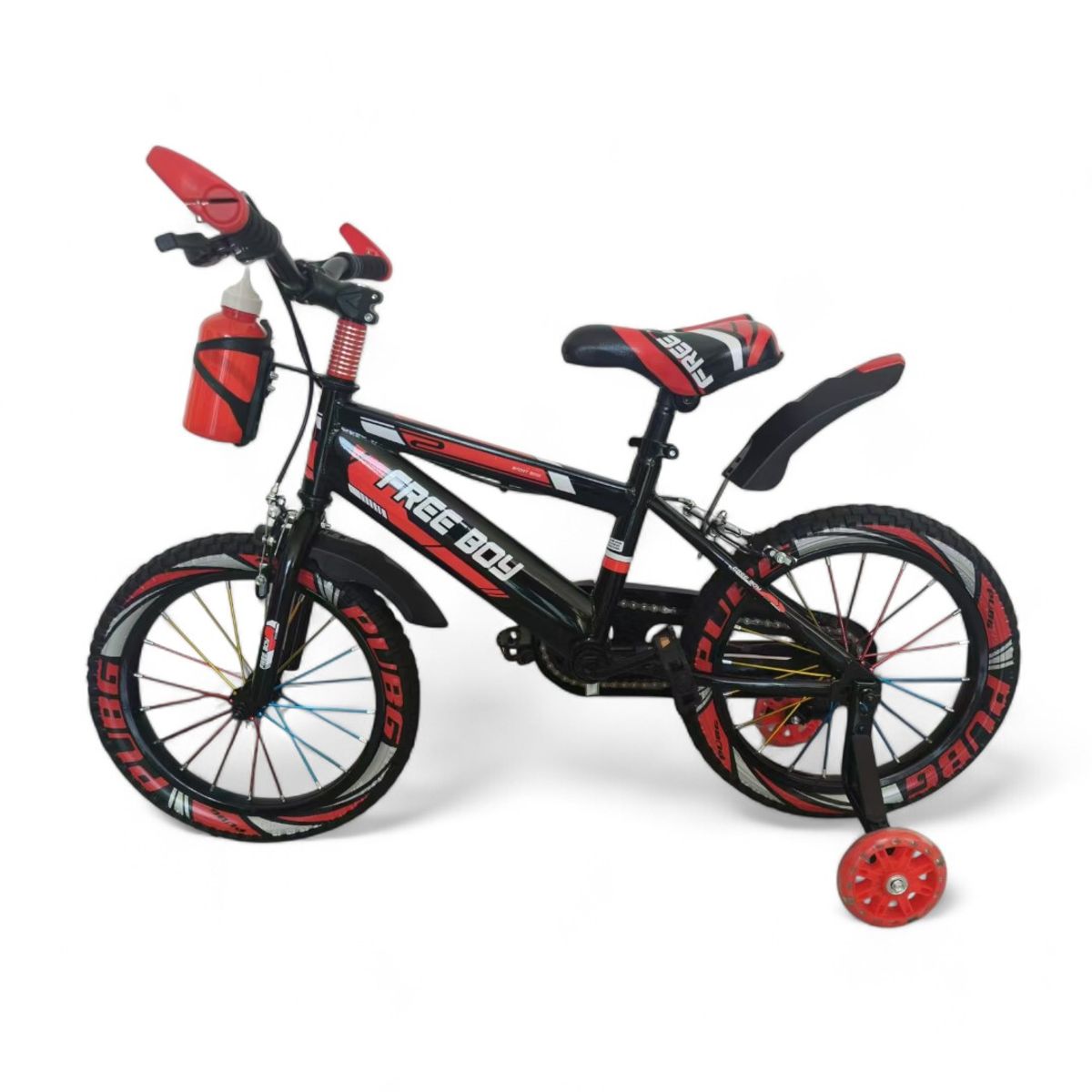 MV MOVAC - Bicicleta Infantil Aro 16 Para Niños Y Niñas Rueda De Apoyo.