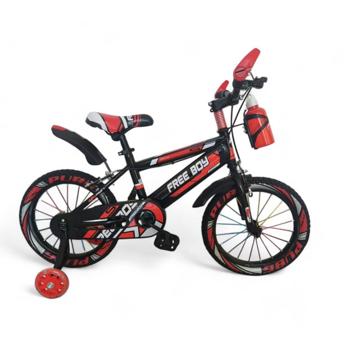 MV MOVAC - Bicicleta Infantil Aro 16 Para Niños Y Niñas Rueda De Apoyo.