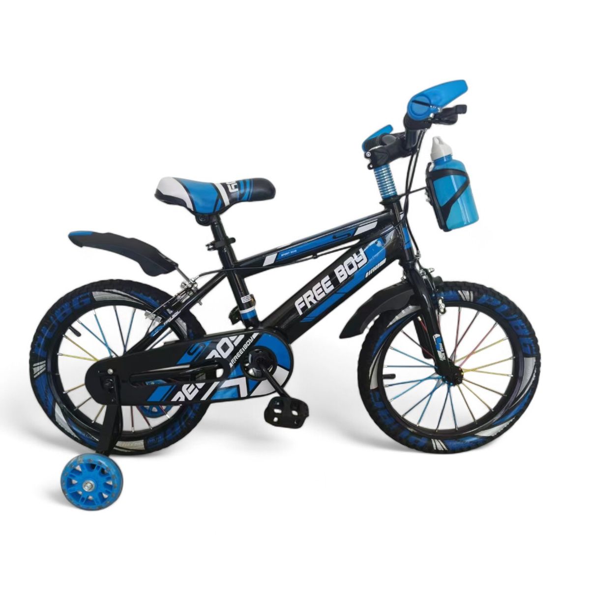 MV MOVAC - Bicicleta Infantil Aro 16 Para Niños Y Niñas Rueda De Apoyo.