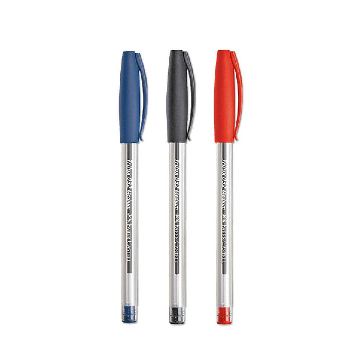 FABER-CASTELL - Boligrafo Lapiz Pasta Trilux 032 M Rojo Uni Faber Castell