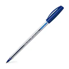 FABER-CASTELL - Bolígrafo Lápiz Pasta Trilux 032 M Azul Uni Faber Castell