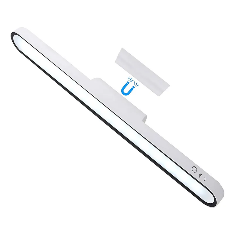 GENERICO - 32cm Barra De Luz Magnética 2000mah Recargable Regulable Leer