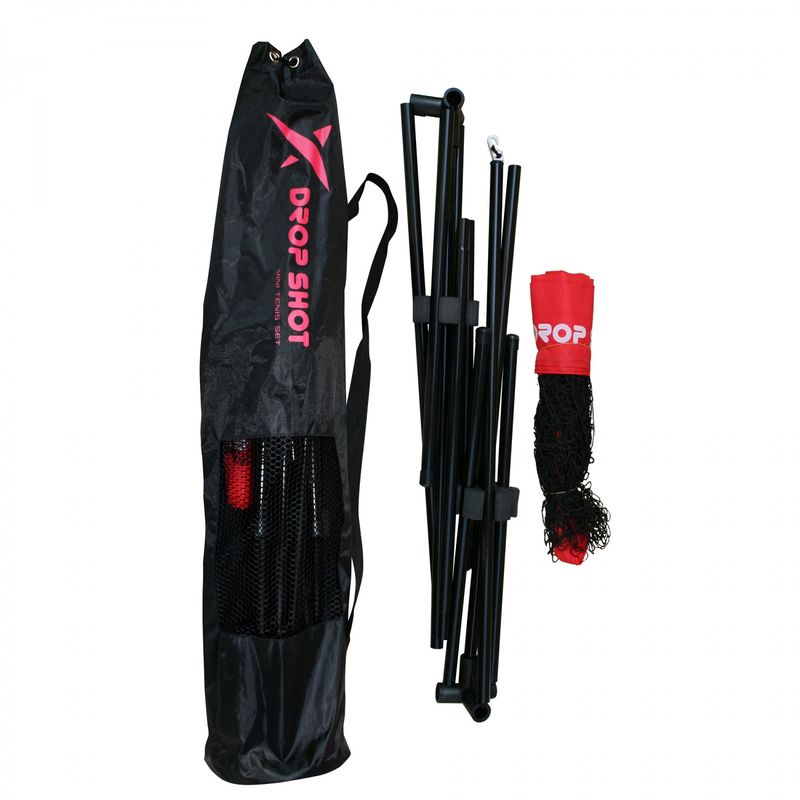 DROP SHOT - RED DE MINI TENIS DROP SHOT 3 MTS. ROJO