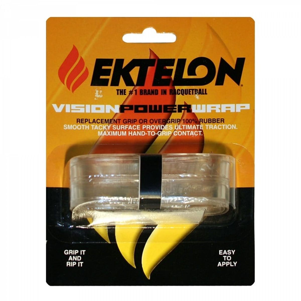 Ektelon - GRIP RACQUETBALL EKTELON VISION POWERWRAP TRANSPARENTE