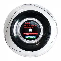 YONEX - CUERDA DE TENIS POLY TOUR STRIKE 16L/1.30MM NEGRA 200