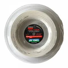 YONEX - CUERDA DE TENIS POLY TOUR TOUGH 16L/1.25MM BLANCA 200