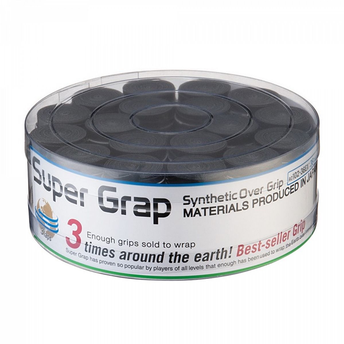 YONEX - GRIP YONEX SUPER GRAP NEGRO X36