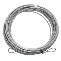 GENERICO - CABLE DE ACERO PARA RED DE TENIS IMPORTADO 3.2MM