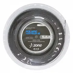 ZONS - CUERDA DE TENIS POLYMO TOUR ROUGH 16L/1.30MM PLATA 200