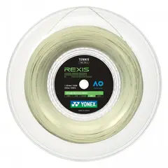 YONEX - CUERDA DE TENIS REXIS FEEL 16L/1.30MM BLANCA 200 MTS.