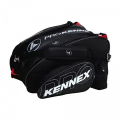 PROKENNEX - BOLSO PALETERO PADEL NEGRO/ROJO