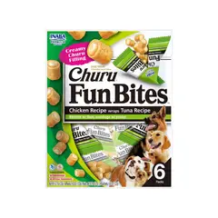 INABA - Churu Fun Bites Perro Pollo y Atún – 6 Sobres