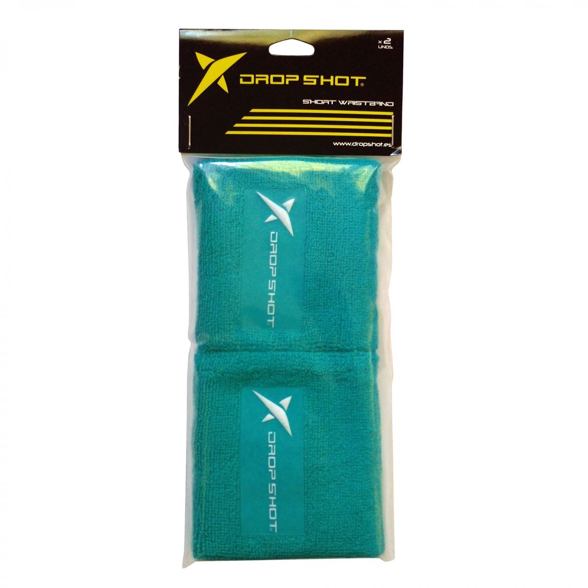 DROP SHOT - MUÑEQUERA PADEL DROP SHOT CORTA AZUL