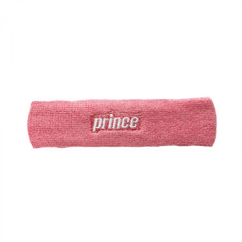 GENERICO - CINTILLO PRINCE USA ROSA LOGO BLANCO