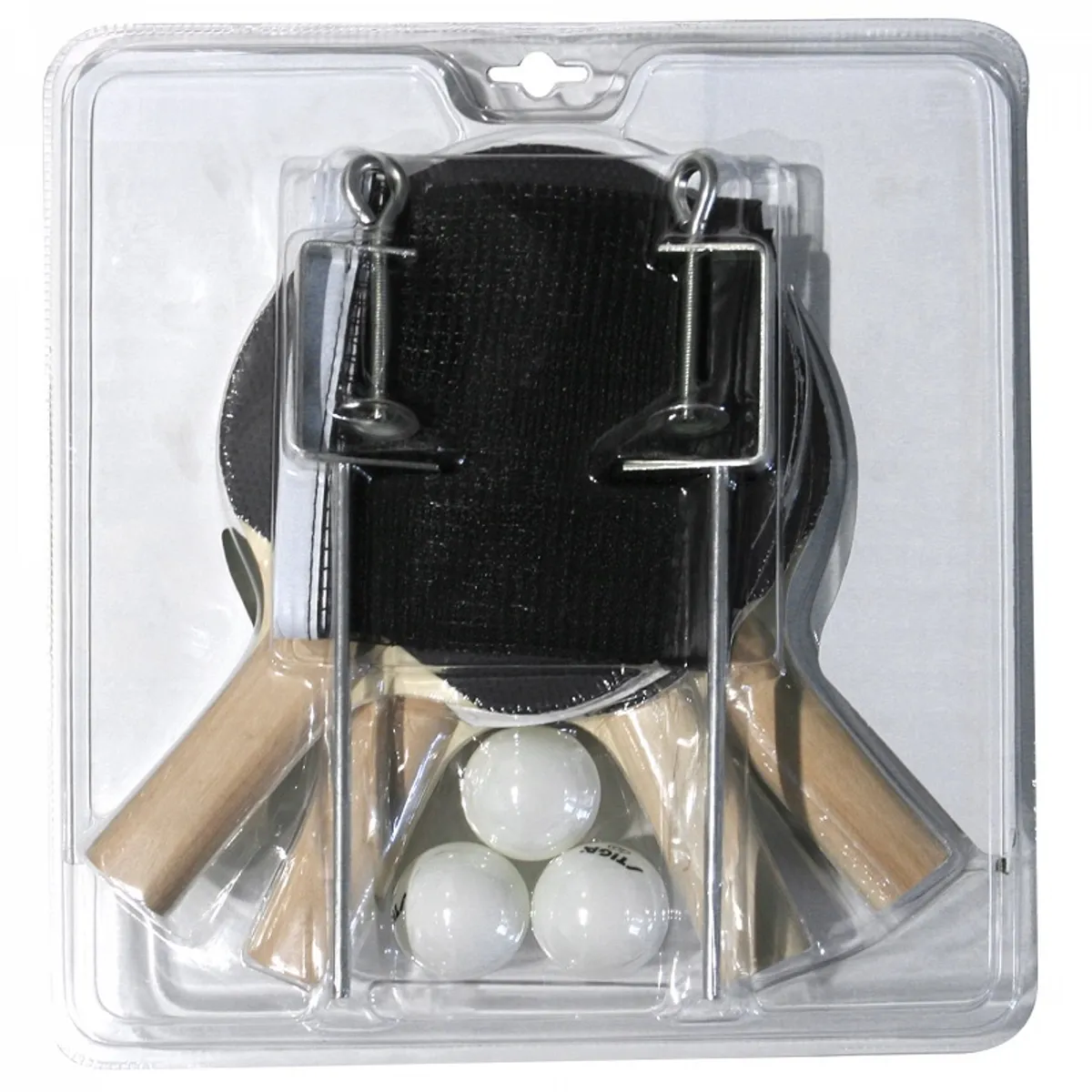 STIGA - SET TENIS DE MESA STIGA CLASSIC 4 PALETAS - 3 PELOTAS - 1 RE