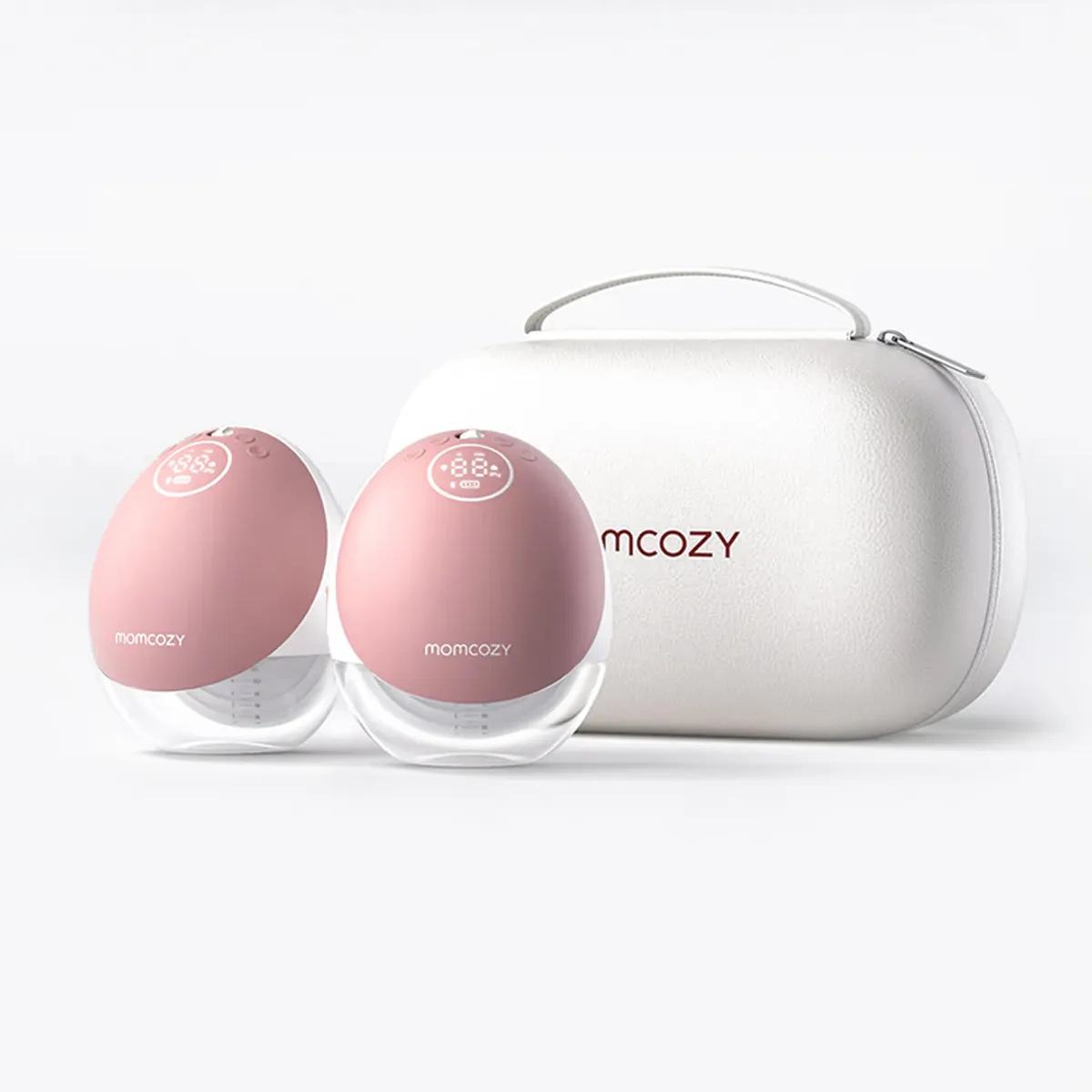 MOMCOZY - Extractor de Leche Materna M9 Doble - Blanco