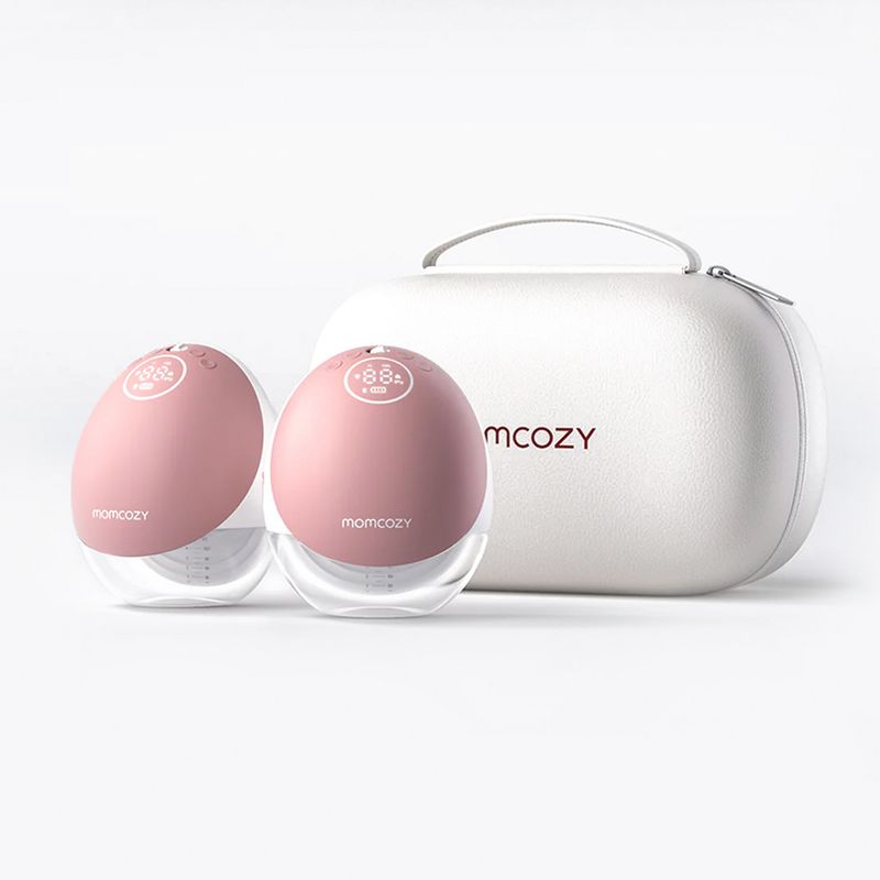 MOMCOZY - Extractor de Leche Materna  M9 Doble - Blanco