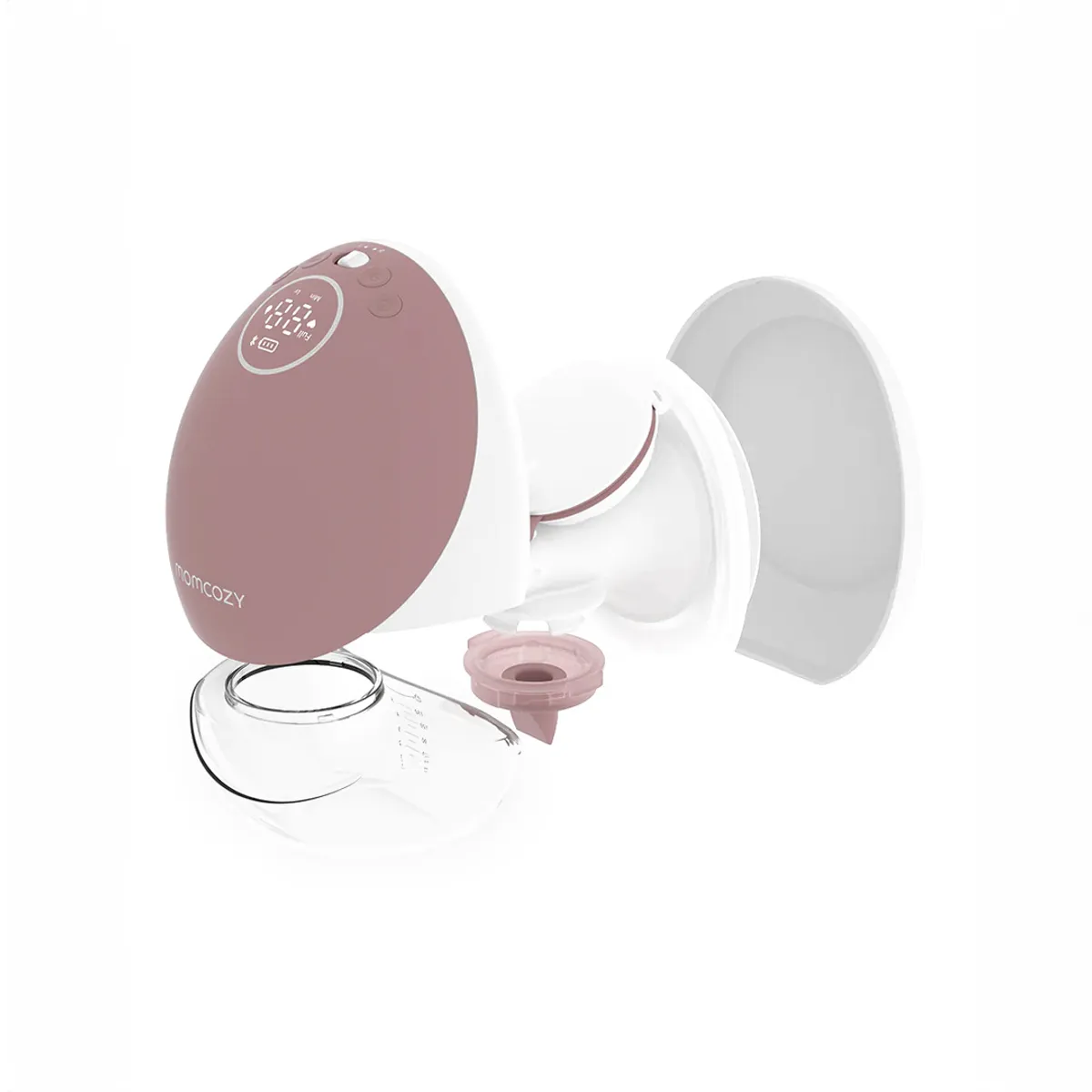 MOMCOZY - Extractor de Leche Materna M9 Doble - Blanco