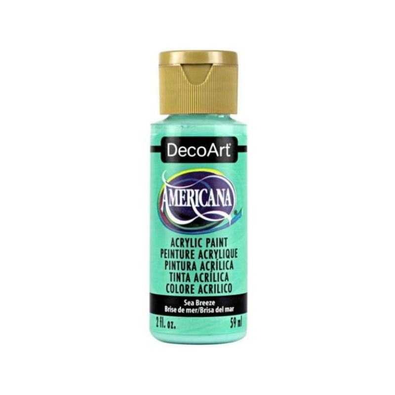 DECOART - Pintura Acrílica DecoArt Sea Breeze DA256 Turquesa 59 ml