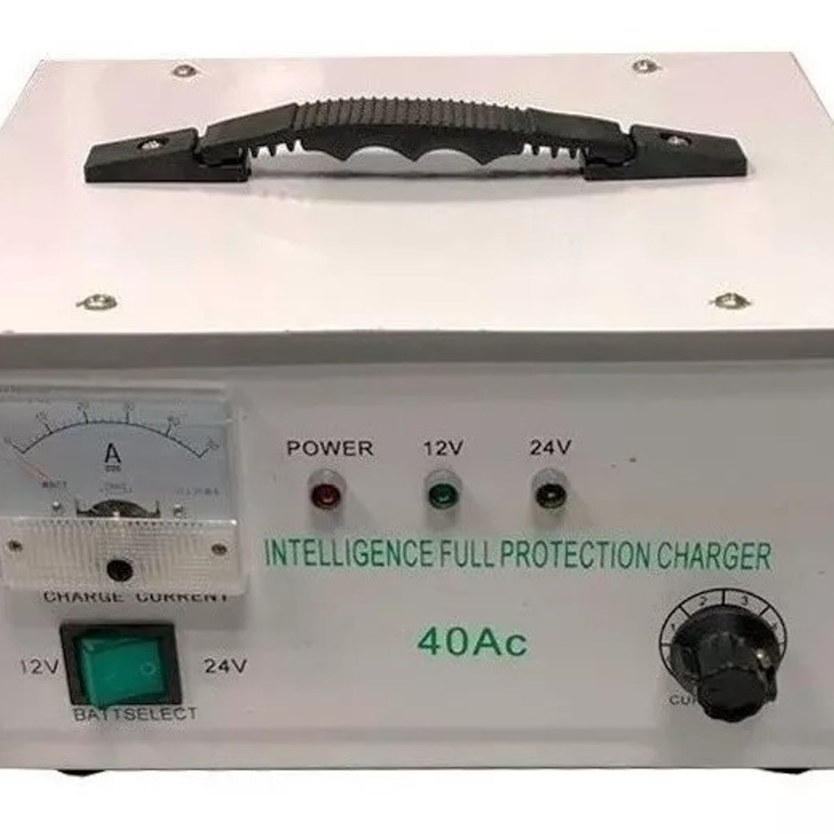 GENERICO - Cargador De Bateria De 12v Y 24v 40ac