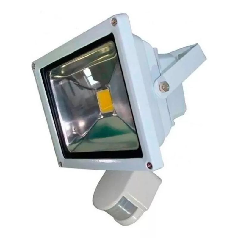 GENERICO - Luz Foco Proyector 20w Con Sensor De Movimiento