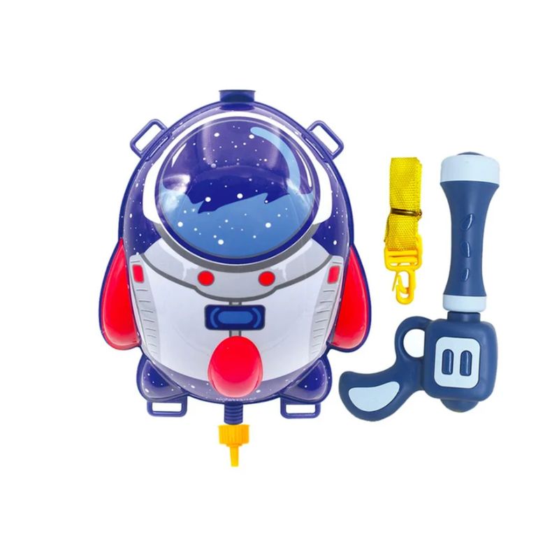 SPACEZAT - Mochila Con Pistola Lanza Agua Nave Espacial