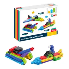SPACEZAT - Set Construcción Cubos Conectores Multiencaje 308 Pzs Unifix
