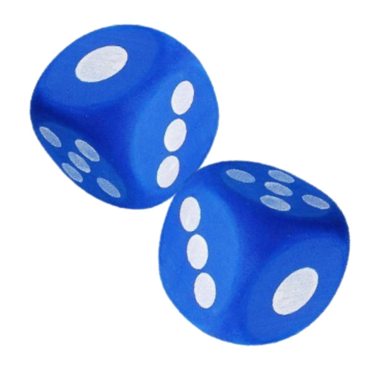 DACTIC - Set de 2 Dados d6 Goma Eva 65 cm