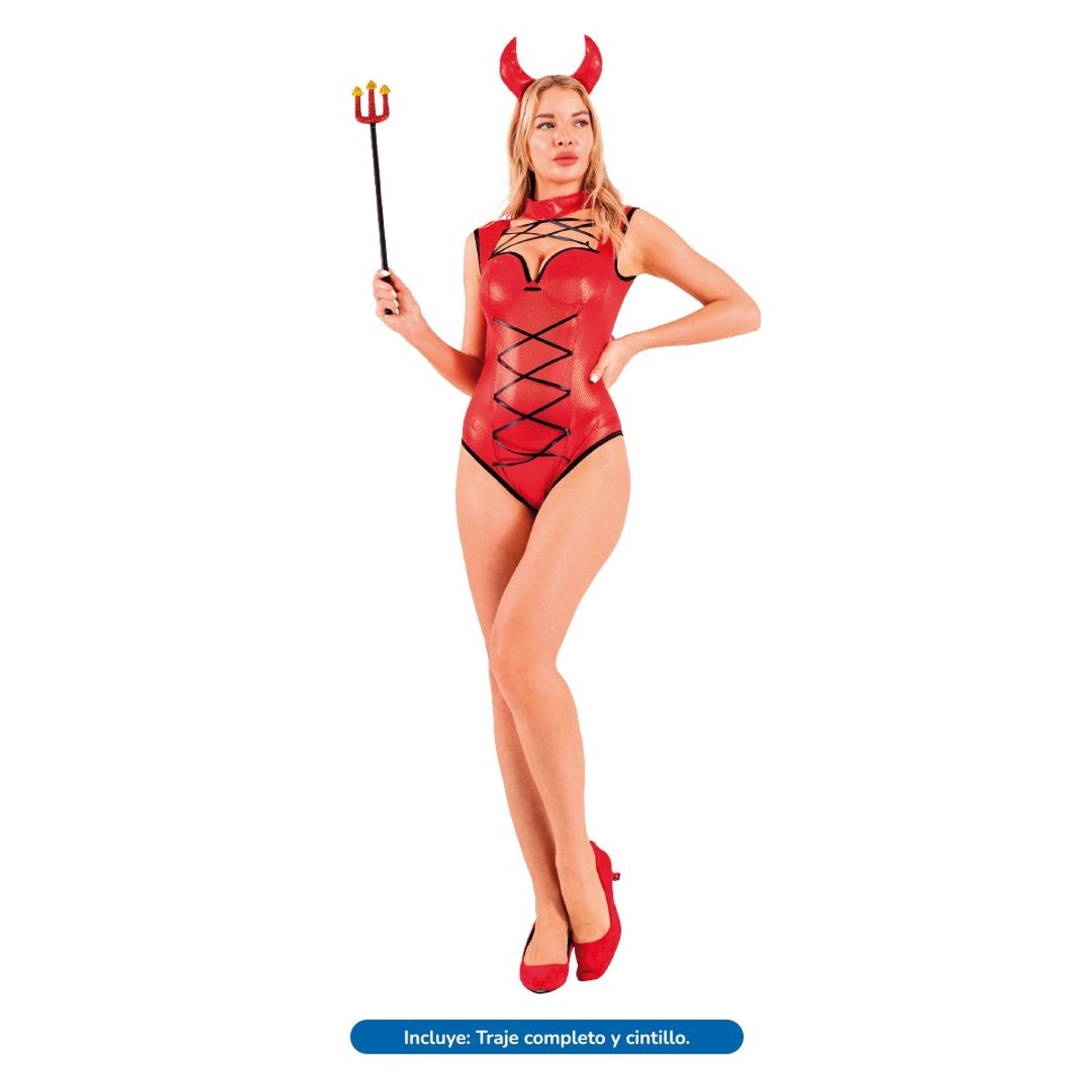 GENERICO - TRAJE ADULTO DIABLA L