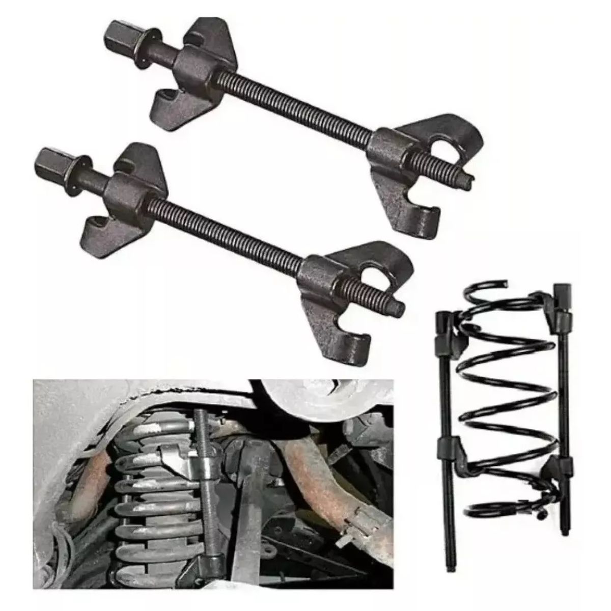 GENERICO - Saca Espiral Resorte Comprimidor De Amortiguador De 15