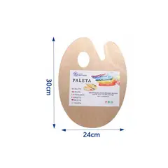 GENERICO - Mezcladora Paleta Madera Pintura
