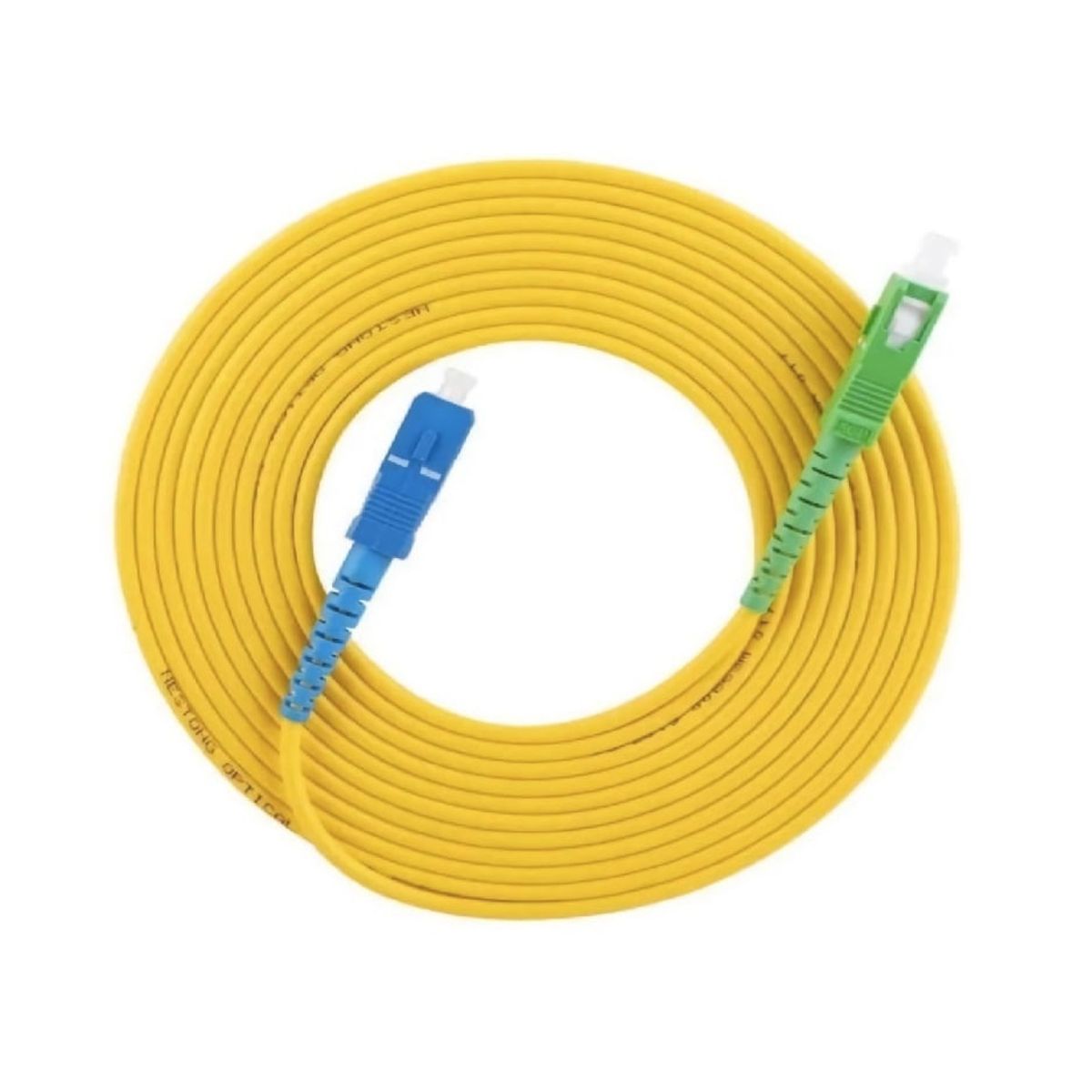 GENERICO - Cable fibra optico 10 metros sc/apc-sc/upc. 3.0mm