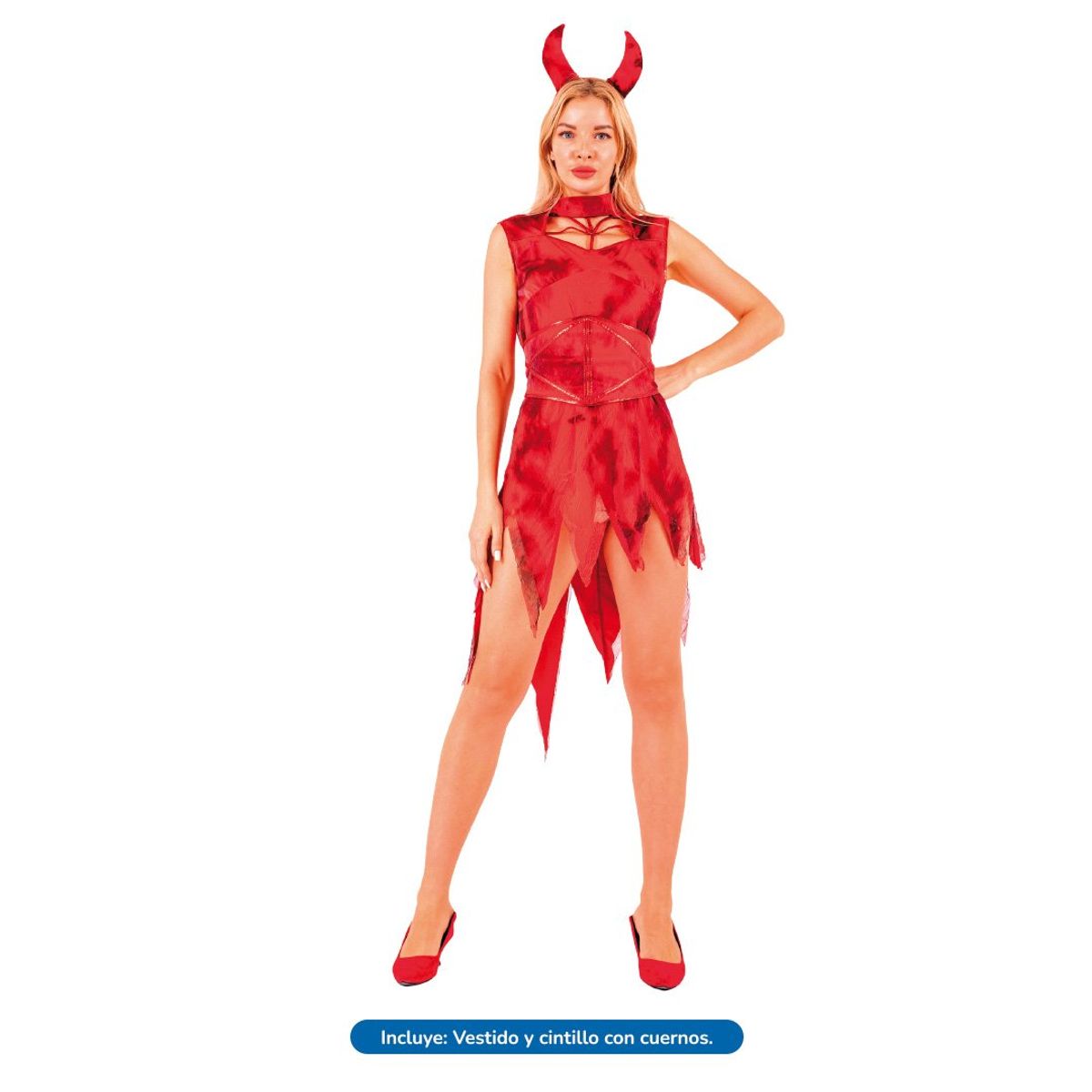 GENERICO - TRAJE ADULTO DIABLA S