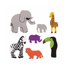 CREATIVE - Animal Goma Eva Adhesiva 35u 114