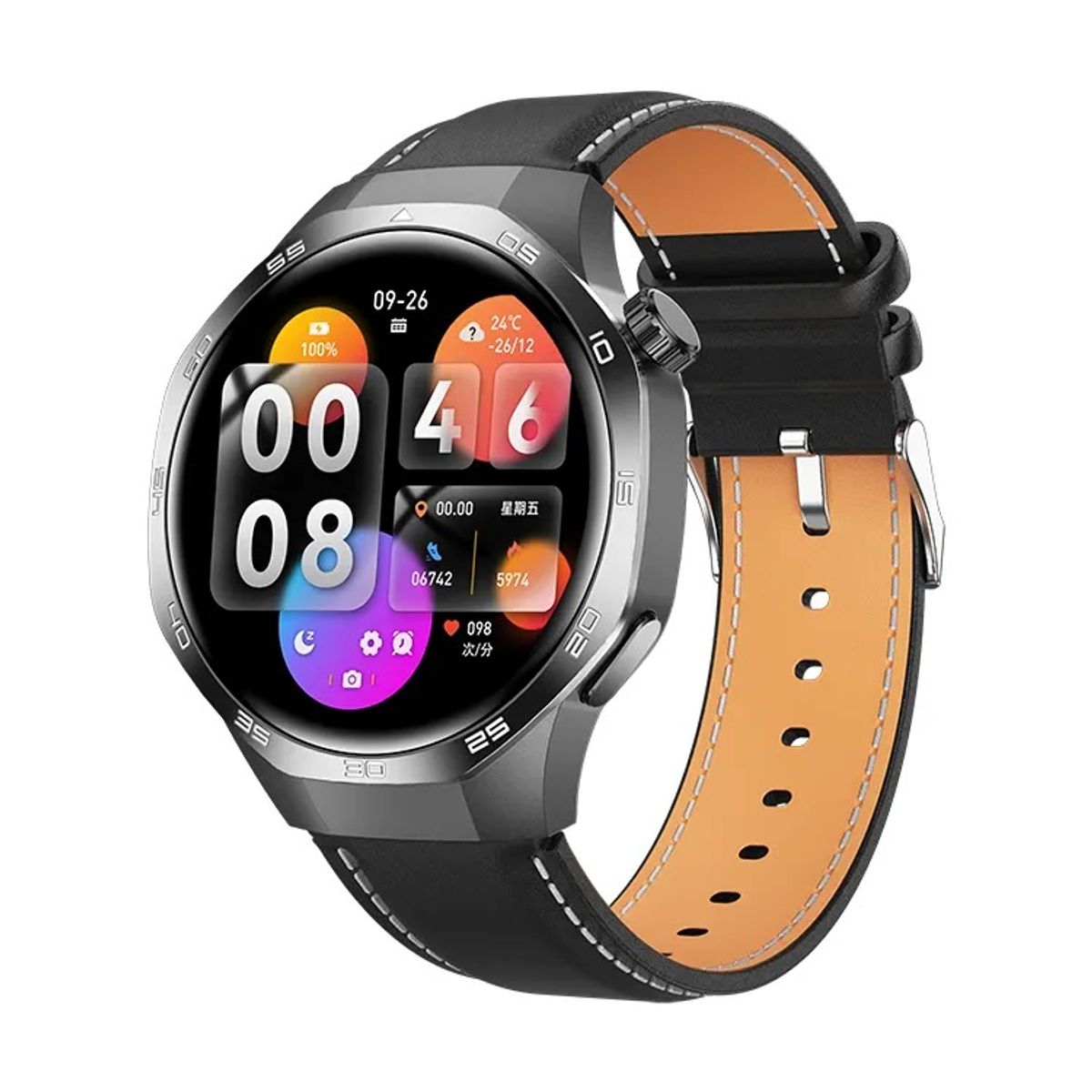 GENERICO - Smartwatch Reloj Inteligente 300mAh Monitoreo Salud Deporte Notificaciones Compatible IOS Android