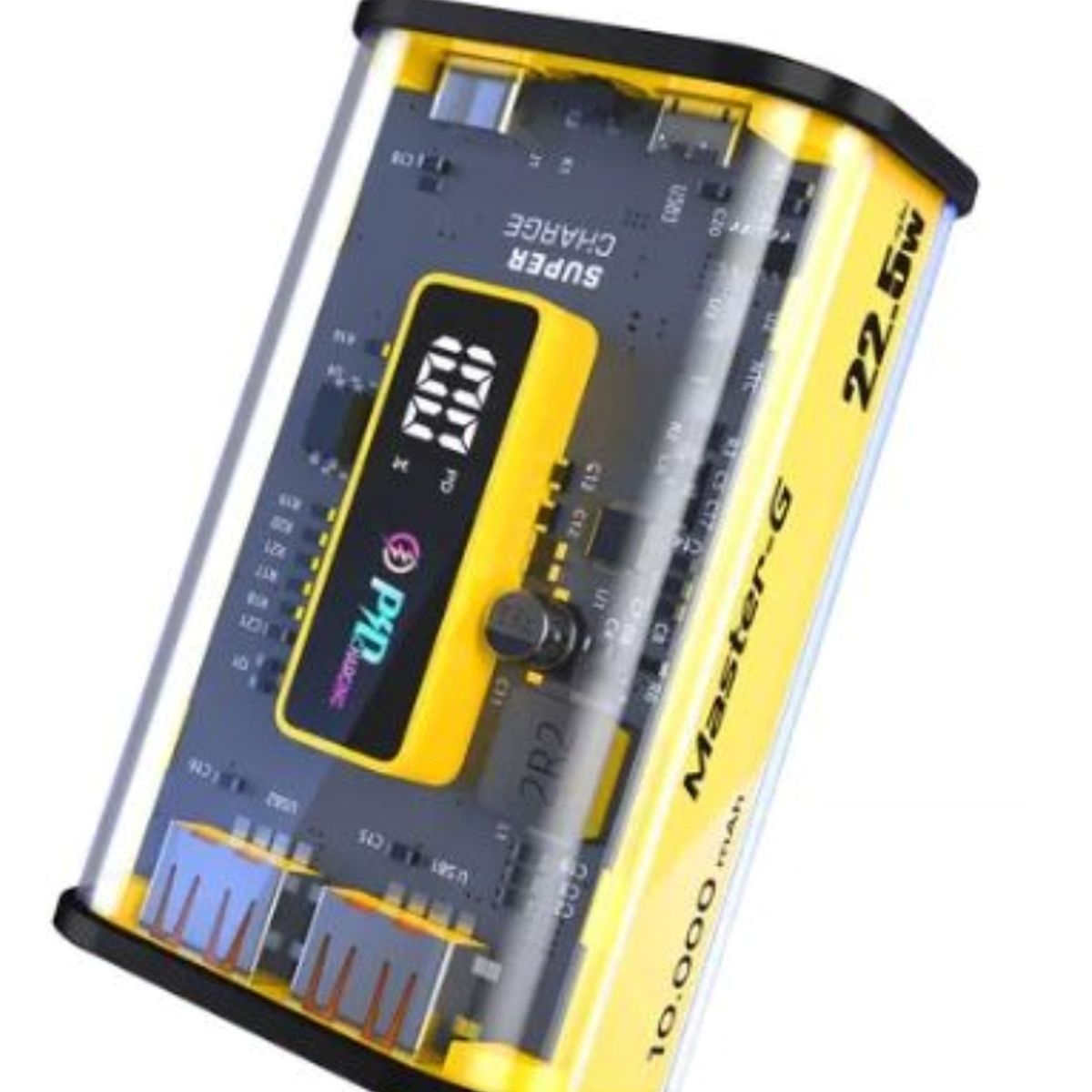 OEM - BATERÍA EXTERNA POWER BANK 10000 MAH CARGA RÁPIDA MASTER G UCP10000T