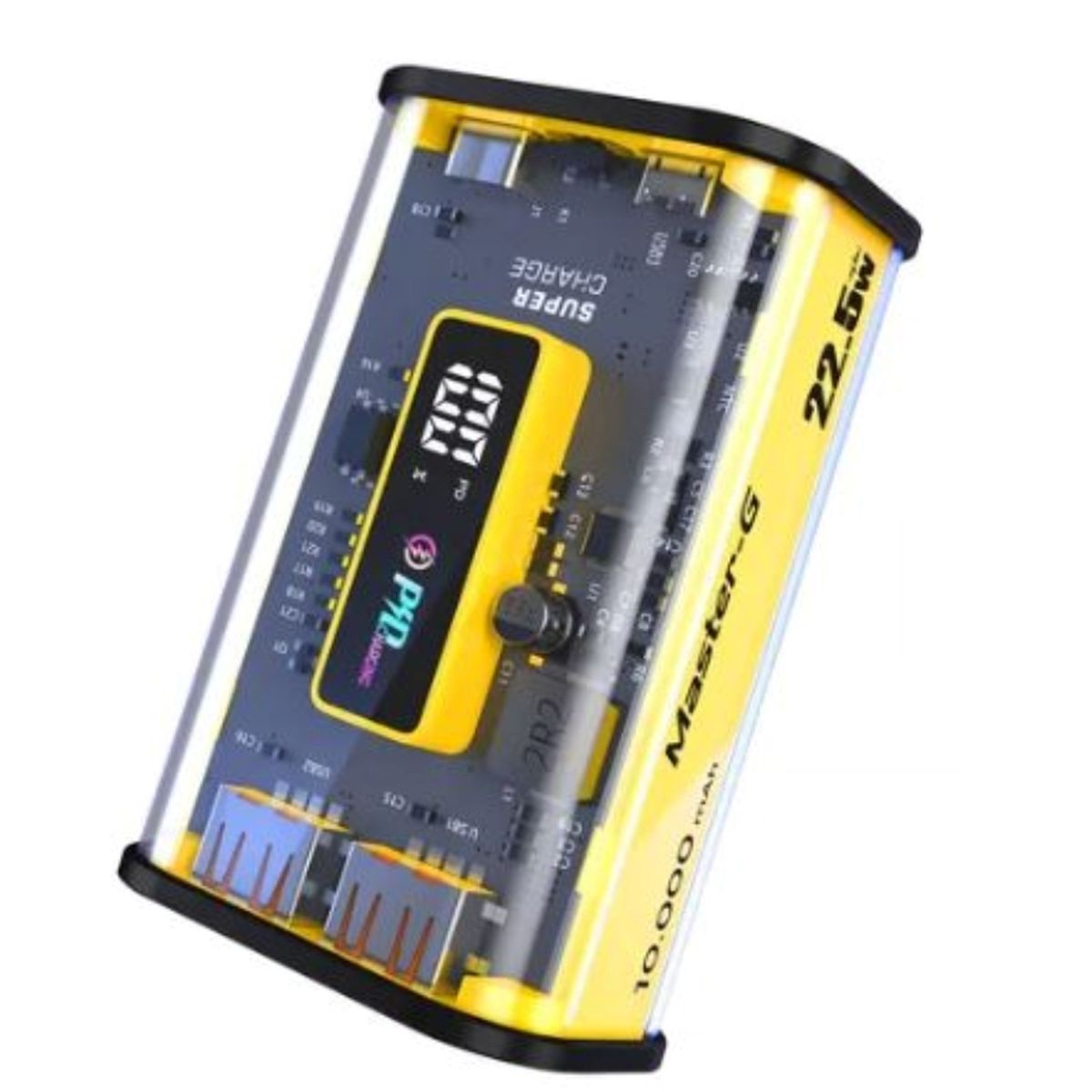 OEM - BATERÍA EXTERNA POWER BANK 10000 MAH CARGA RÁPIDA MASTER G UCP10000T