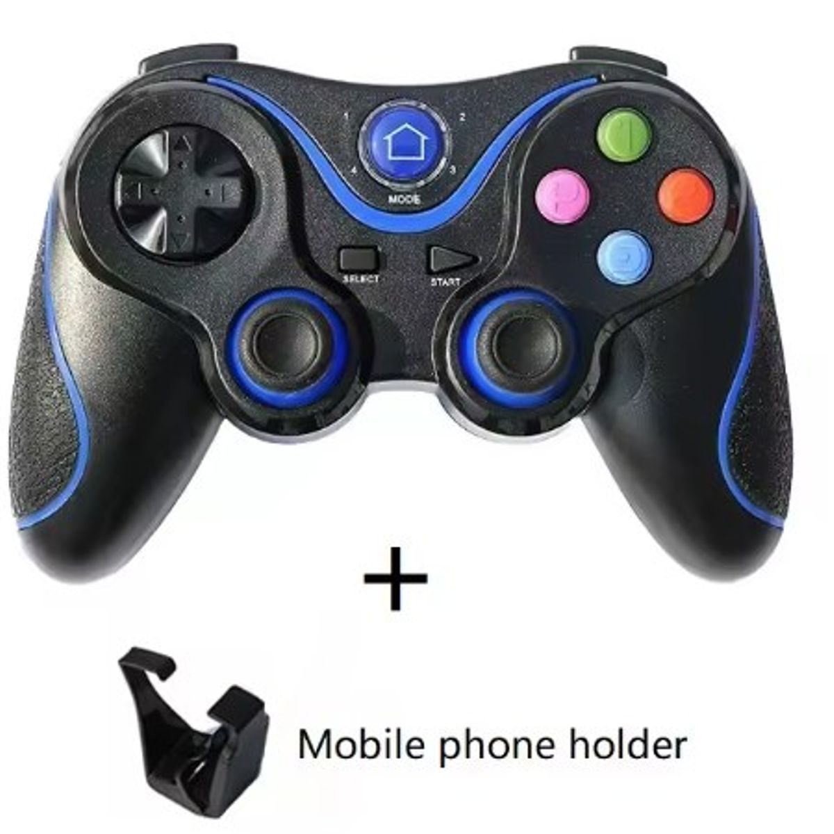 GENERICO - JoystickControl Inalámbrico Bluetooth V8 - Compatible con Múltiples