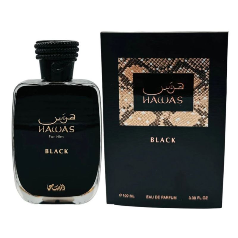 RASASI - Rasasi Men's Hawas Black EDP 100 ml